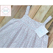 Kissy Kissy heart themed dress 12-18m