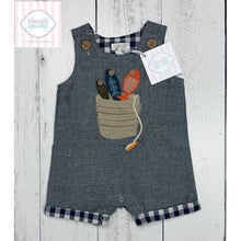 Mud Pie fishing themed one piece 6-9m