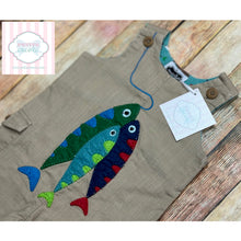 Mud Pie fishing themed one piece 9-12m