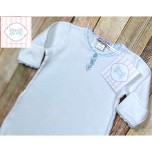 Bellissimi Baby pima gown NB