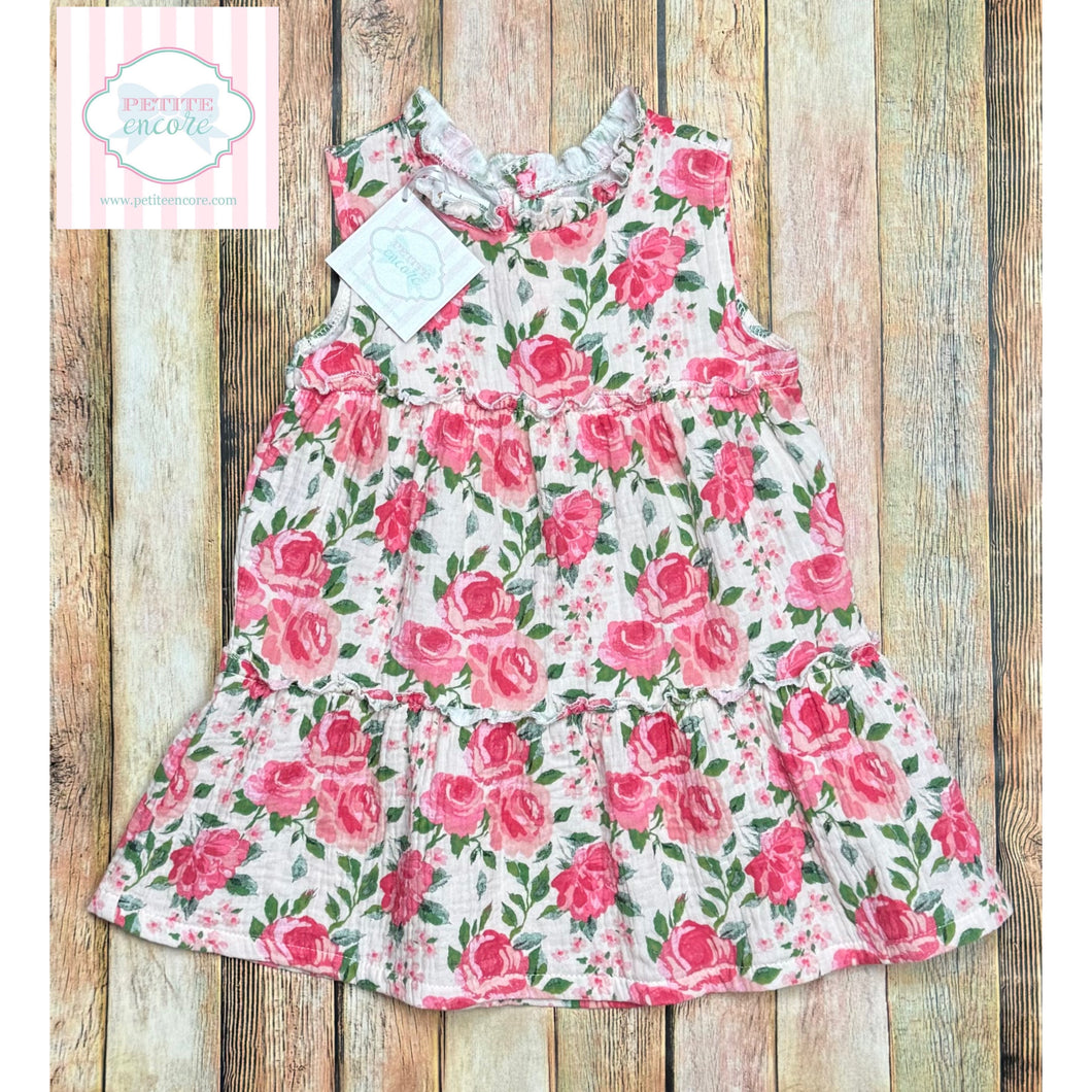 Mud Pie floral dress 3T