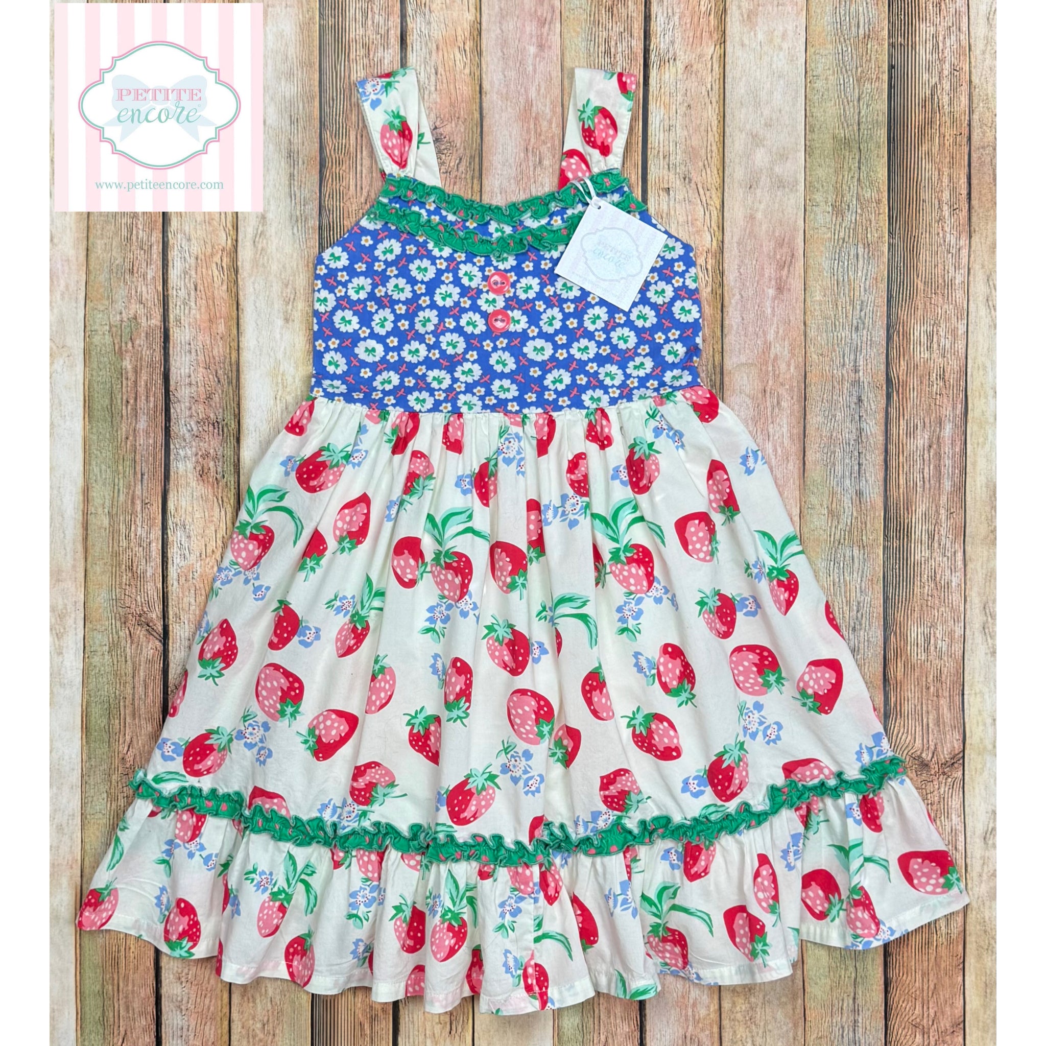 Matilda Jane strawberry dress 8 Petite Encore Matilda Jane strawberry dress 8 Petite Encore