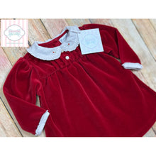 Ralph Lauren velour dress 6m