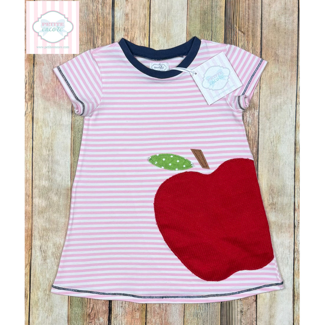 Mud Pie apple themed dress 12-18m