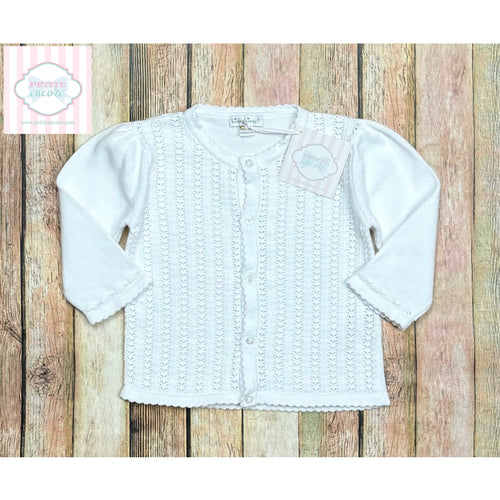 Kissy Kissy cardigan 12-18m