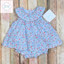 Janie and Jack floral one piece 0-3m