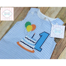 Birthday themed one piece 18m