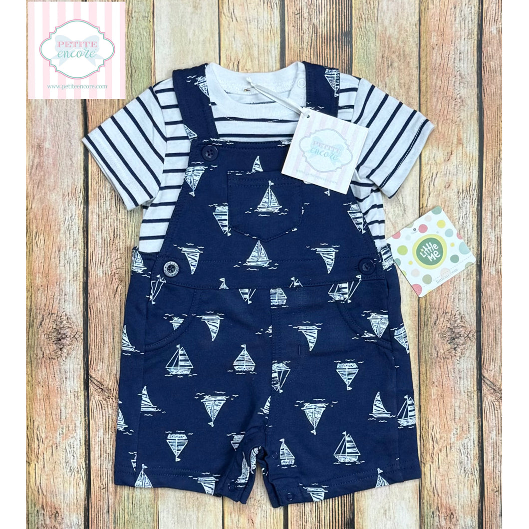 Little Me sailboat themed two piece 3m