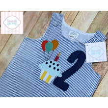 Mud Pie birthday themed one piece 24m/2T