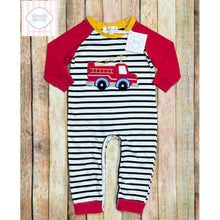 Fire truck themed one piece 18-24m