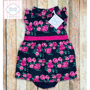 Janie and Jack floral dress 12-18m