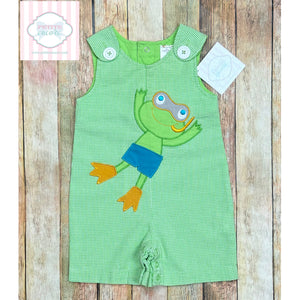 Frog themed one piece 9m