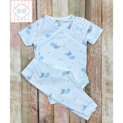 Kushies whale themed two piece 3m