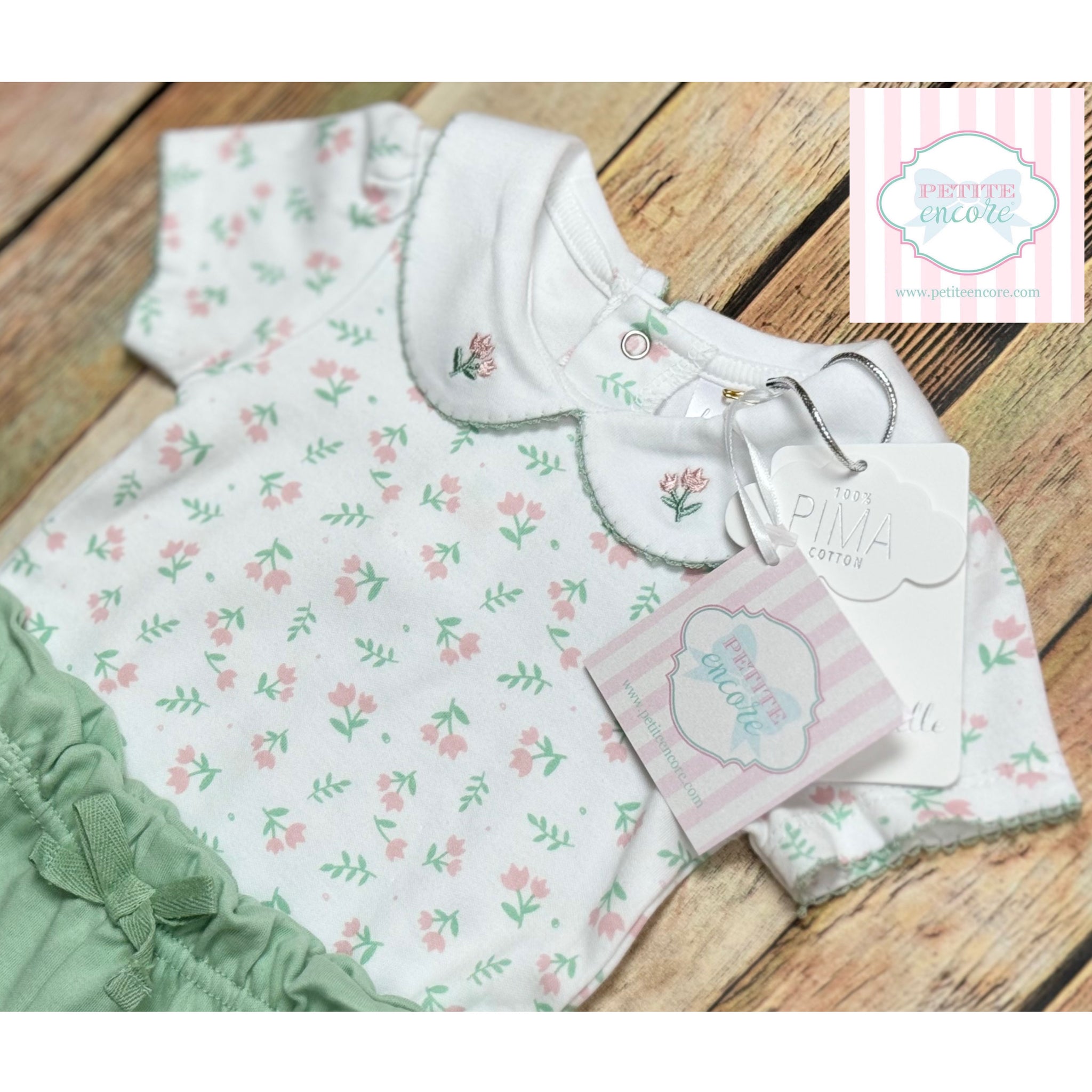 Trés Beau et Belle two piece 6-9m