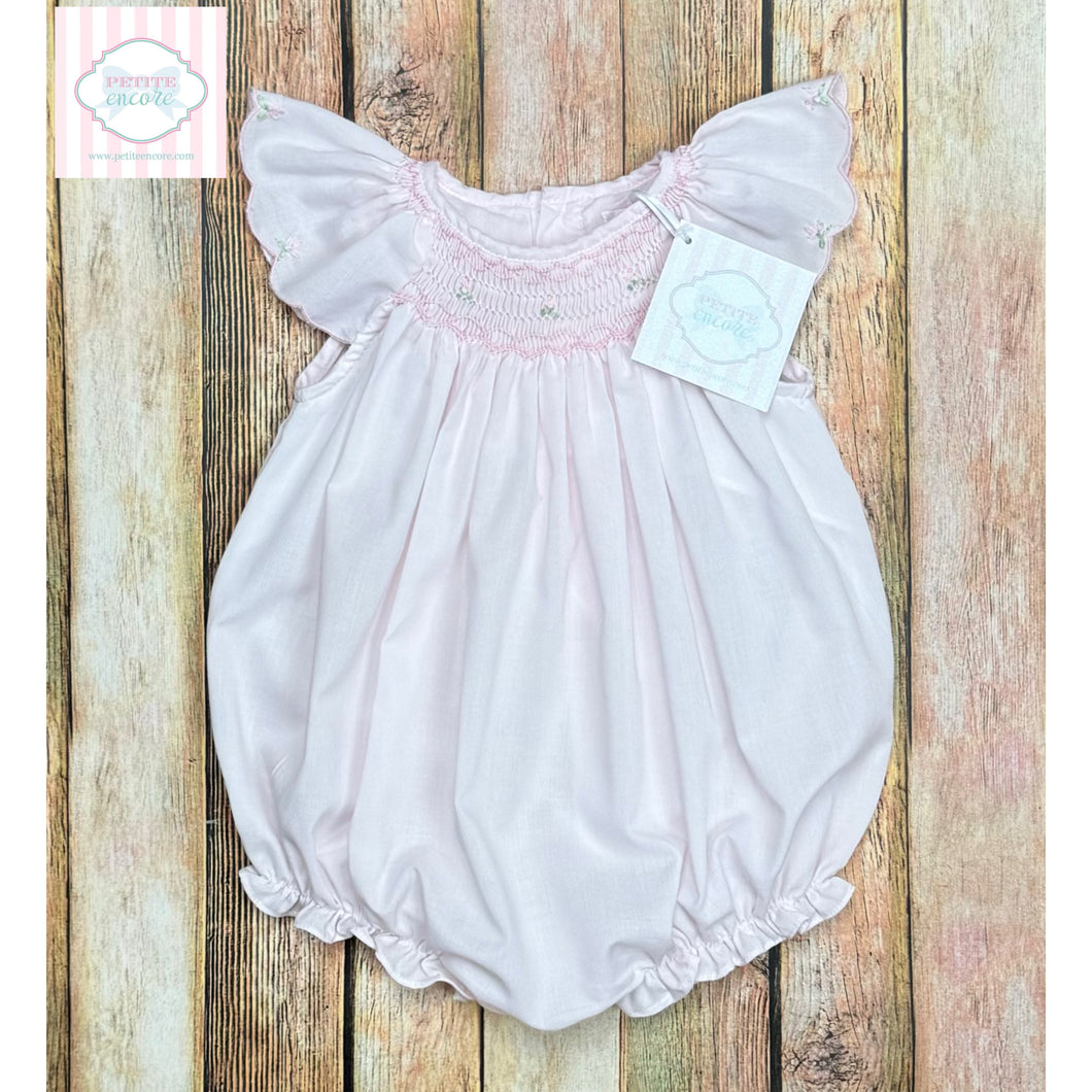 Petit Ami smocked one piece 6m