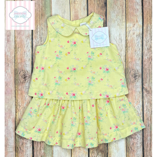 Baby Gap floral two piece 12-18m