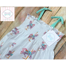 Carousel themed one piece 6-9m
