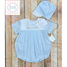 Petit Ami train themed bubble with bonnet 9m