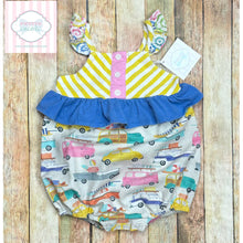 Ricrac & Ruffles one piece 24m/2T