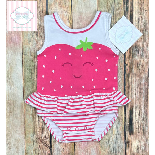 Mayoral Baby strawberry themed one piece NB 1-2m