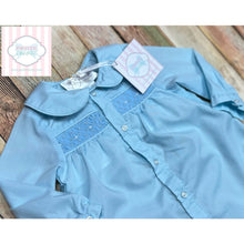 Smocked day gown 9m1