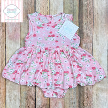 Strawberry themed bamboo one piece 9m