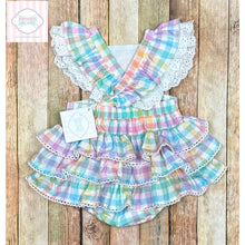 Smocked Sweets sunsuit 24m