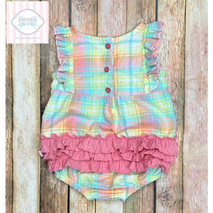 RuffleButts one piece 6-12m