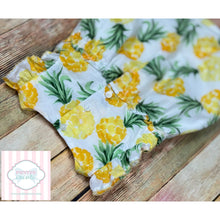Janie and Jack pineapple themed one piece 0-3m