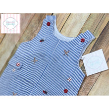 Baseball themed one piece 9m