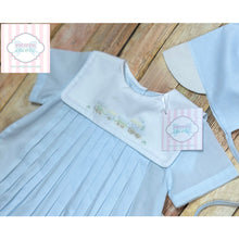 Petit Ami train themed bubble with bonnet 9m