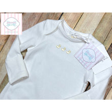 Duck themed gown 0-6m