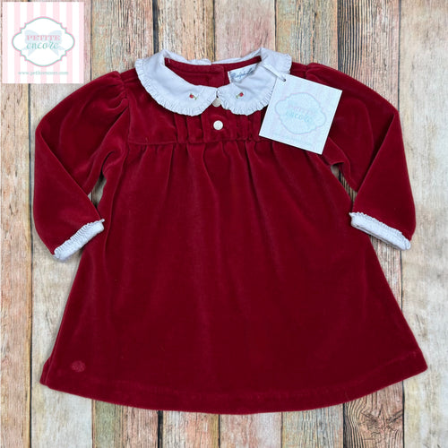 Ralph Lauren velour dress 6m