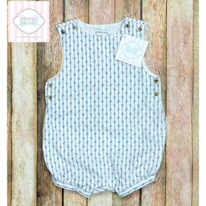 Janie and Jack nautical one piece 12-18m