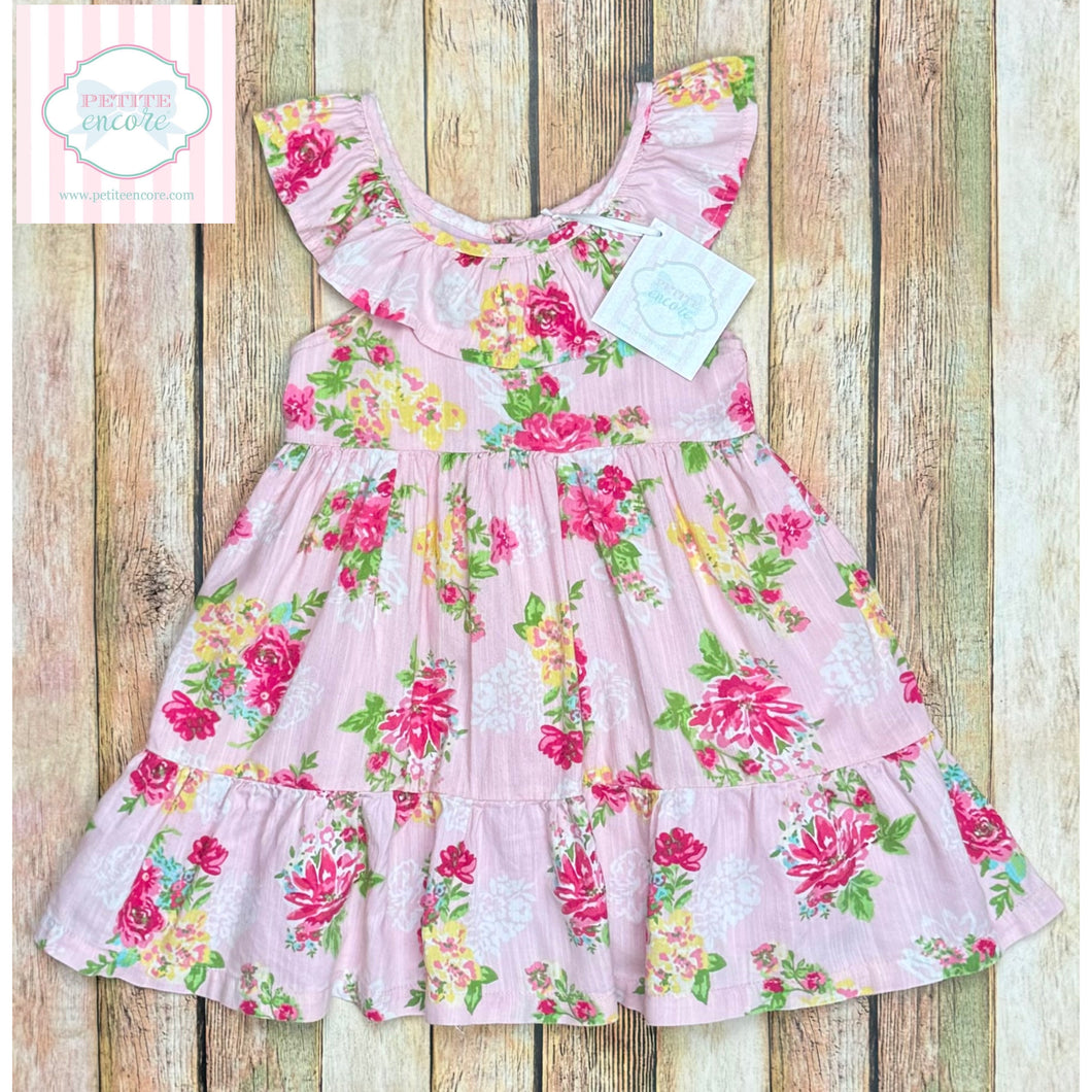 Little Me floral dress 2T