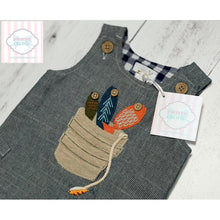 Mud Pie fishing themed one piece 6-9m