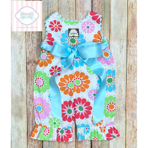 Floral one piece 6m