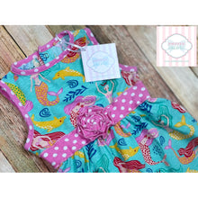 Mermaid themed one piece 12-18m