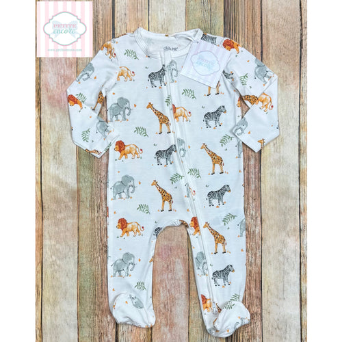 Little Me bamboo one piece 9m