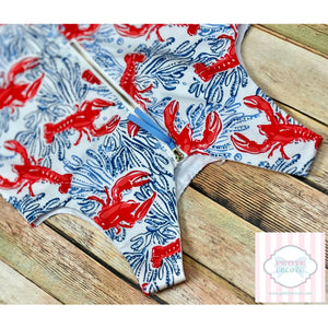 Tommy Bahama lobster themed dress 8