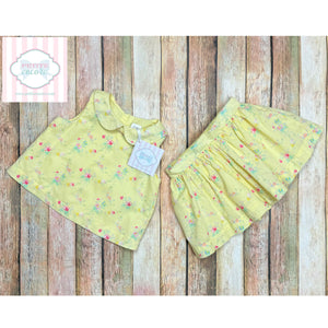 Baby Gap floral two piece 12-18m