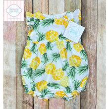 Janie and Jack pineapple themed one piece 0-3m