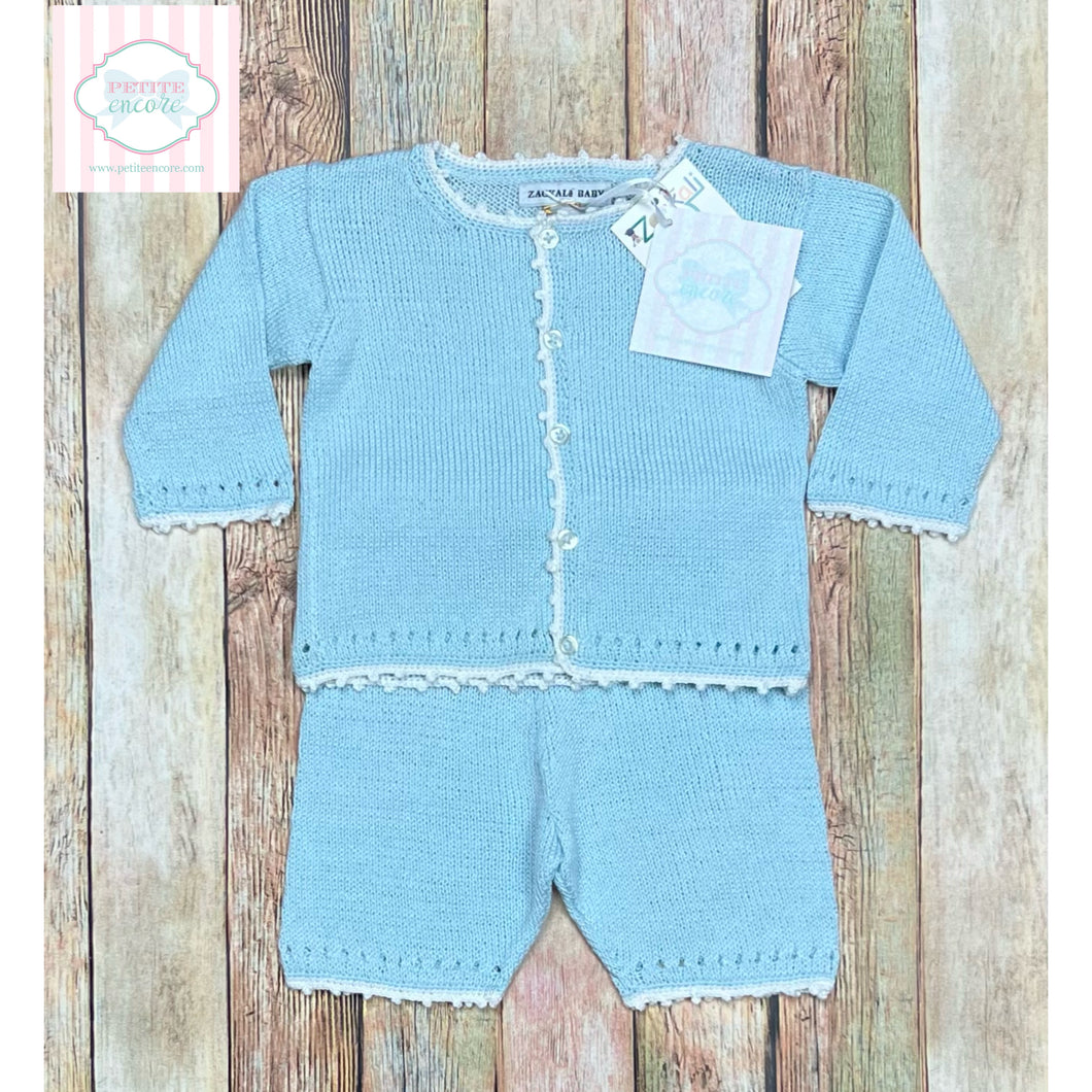 Zackali Baby knit two piece 0-6m