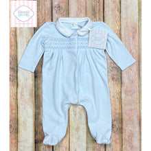 Edgehill Collection smocked one piece NB