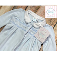 Edgehill Collection smocked one piece NB