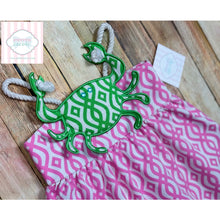 Mud Pie crab themed dress 4T