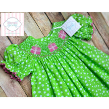 Sage & Lily smocked birthday dress 2T