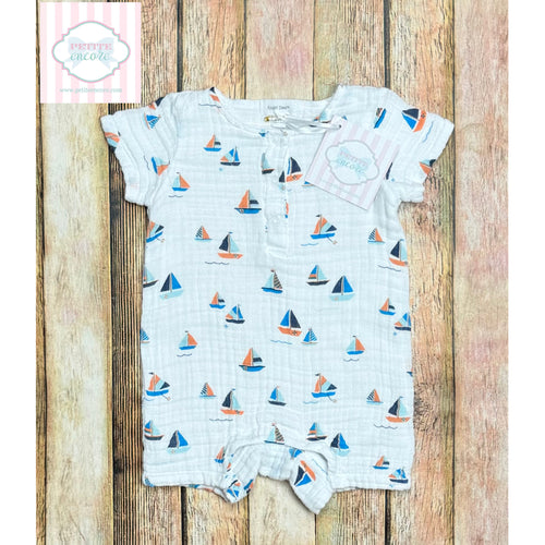 Angel Dear sailboat themed one piece 3-6m