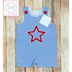 Star themed one piece 6-12m