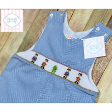 Frog prince themed smocked one piece 24m